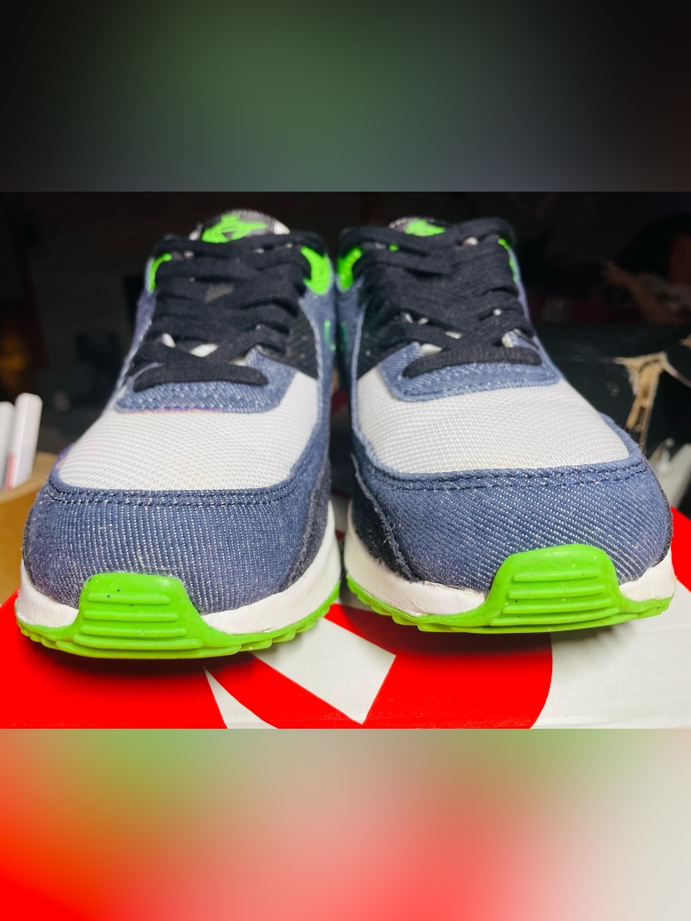 Nike Air Max 90 SE “Scream Green”7M-8.5W - Picture 7 of 13
